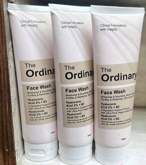 ordinary skincare Face wash & serums 5