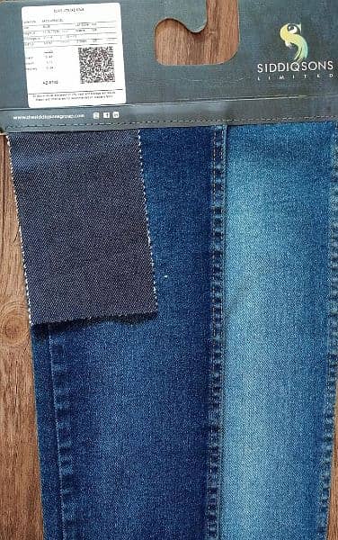 marketing & sales of denim fabric to local & local exporters khi 6