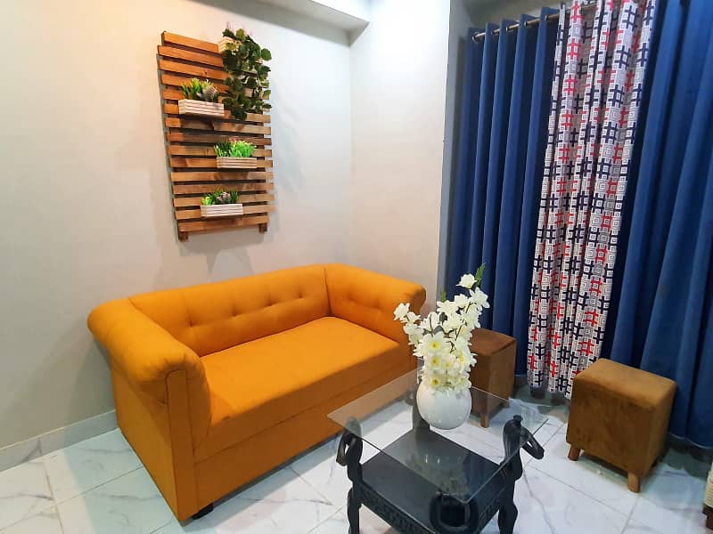 E-11 1bedroom fully furnished flat available for rent in E-11 Islamabad 1