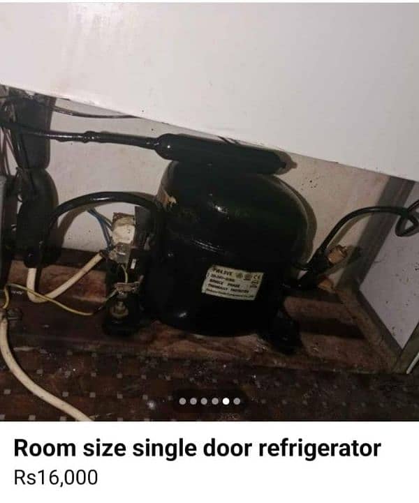 Single door small size room fridge 1