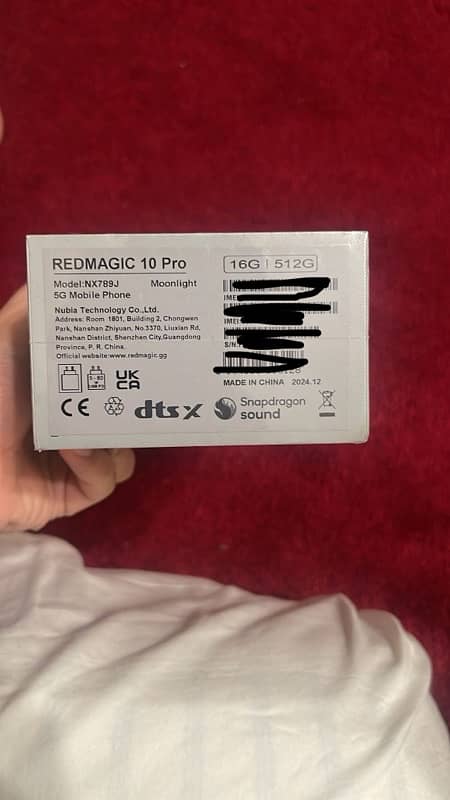 RedMagic 10 Pro 16/512 2