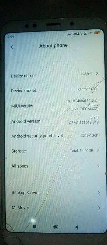 Redmi 5 plus  4/64 0