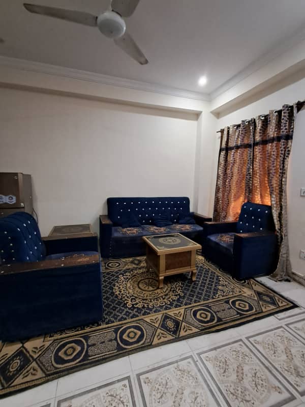 E-11 one bed flat Fully Furnished Apartment Available For Rent in E-11 Islamabad 1