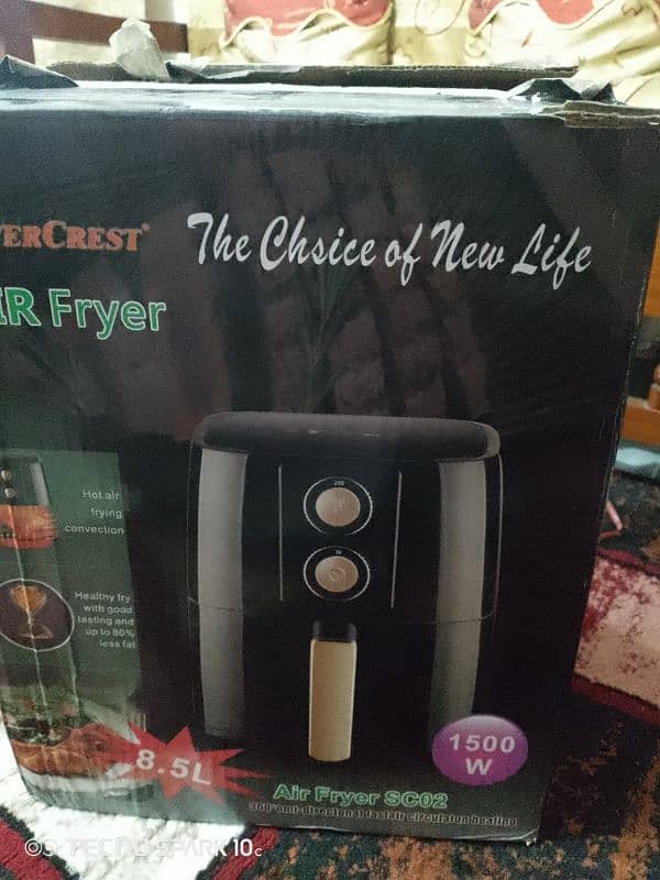 SLIVER CREST AIR FRIER (Whatsapp No. 03219076842) 2