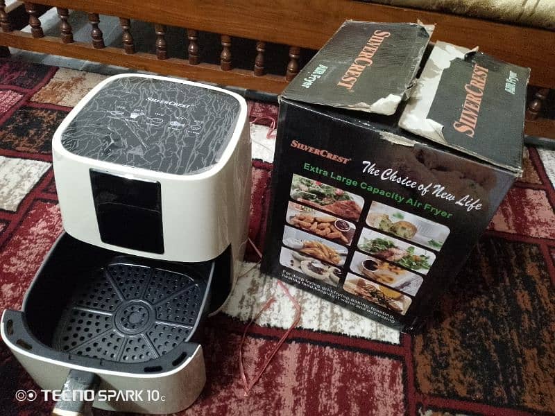 SLIVER CREST AIR FRIER (Whatsapp No. 03219076842) 5