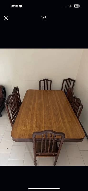 8 Seater Dining Table with solid wood 0