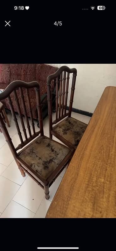 8 Seater Dining Table with solid wood 4