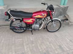 Honda 125 Model 21 All Punjab Number