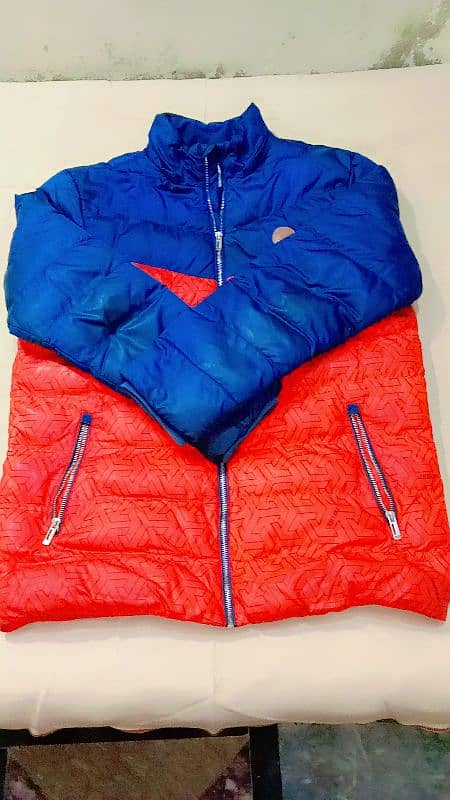 Export Quality Brand New Puffer Jacket & T. shirt  of  Sports 0