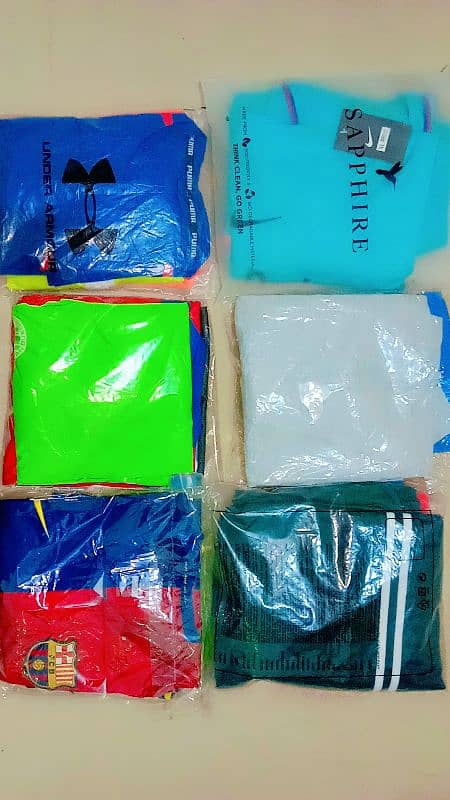 Export Quality Brand New Puffer Jacket & T. shirt  of  Sports 11