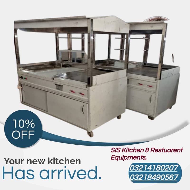 Shawarma Counter, Display Counter, Counter for Sale 0