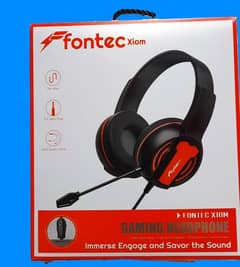 Fontec Xiom Gaming Headphone with Microphone – High-Quality Sound