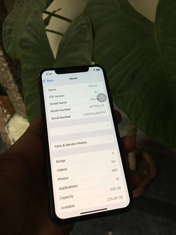 iphone XS non pta 256gb 5