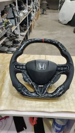 Multimedia steering wheel installation, Speakers, Android panel