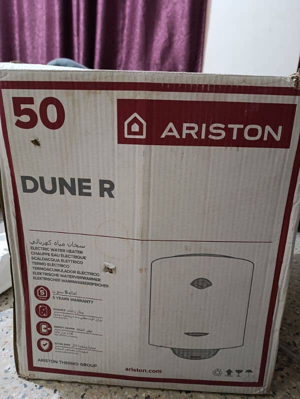 Ariston (Italy) Electric Water Heating Geyser Glass-Lined -  Imported 0