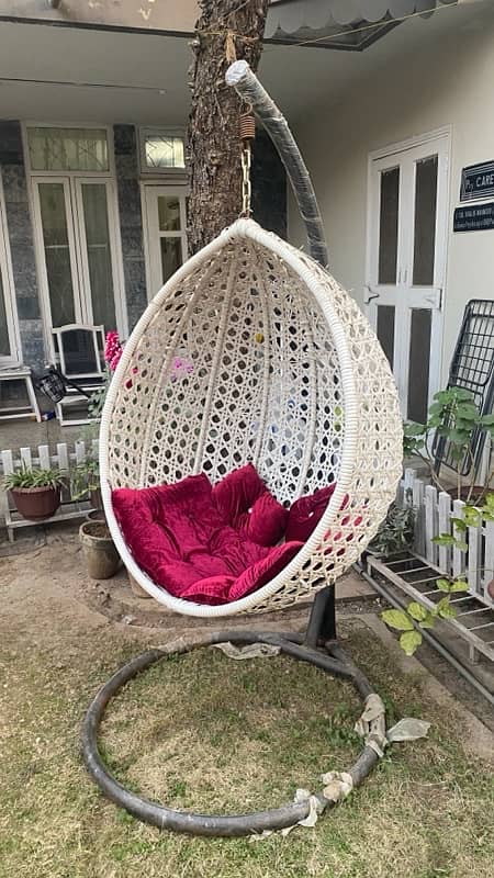 Hanging swing chair stand 2