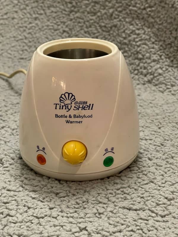 Tiny Shell branded Bottle warmer slightly used in excellent condition 0