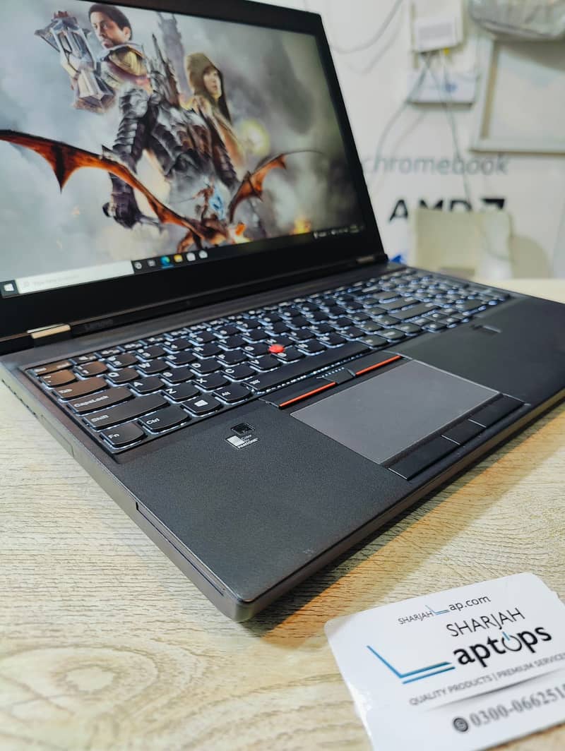 Lenovo Thinkpad P50 Workstation  Core i7 6th(HQ) 1