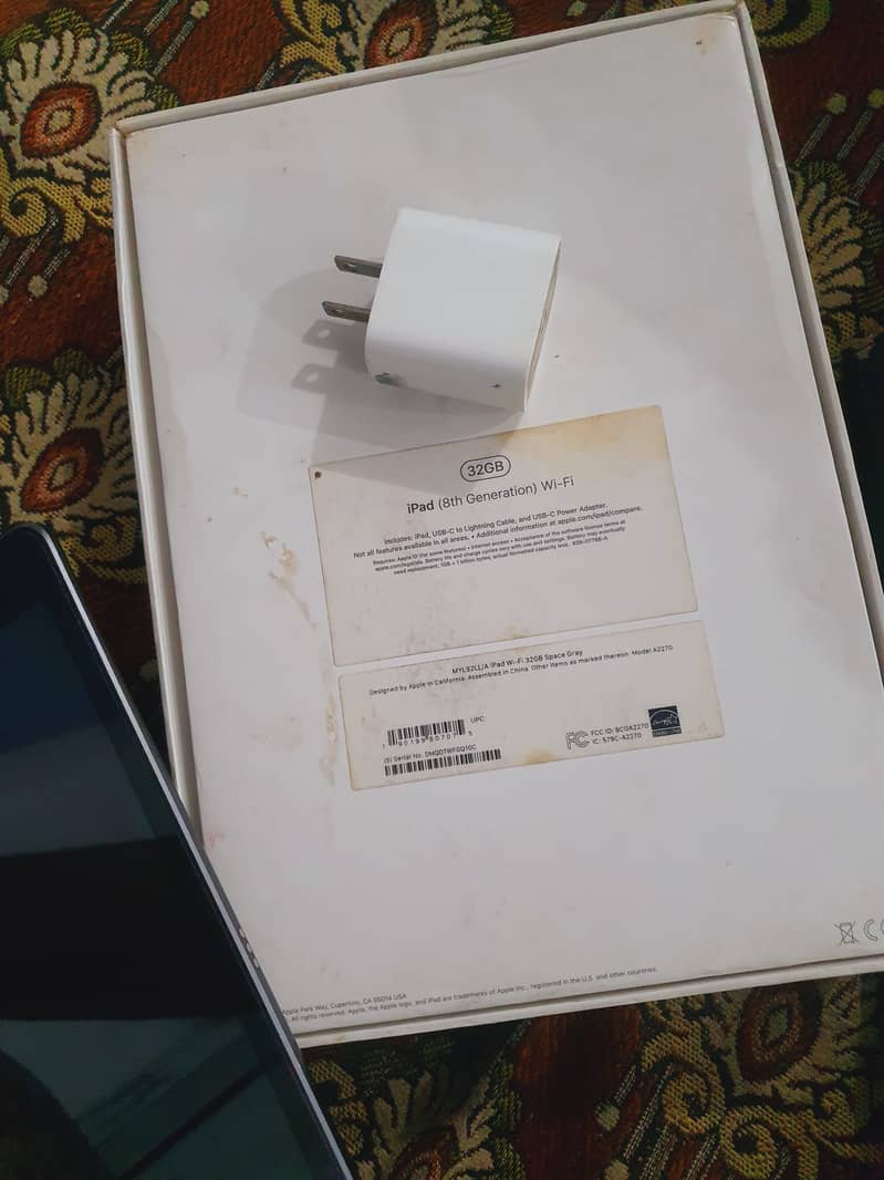 Ipad 8th Generation with box 1