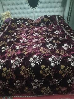 razai cover, double bed velvet razai cover