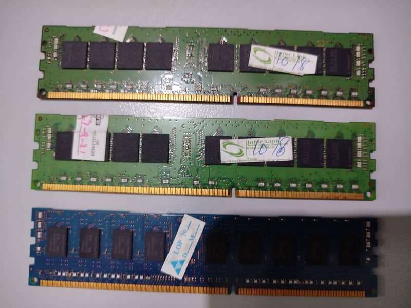 Ram DDR-3 8GB x 3, Reg. ECC 1