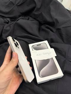 IPhone 15 Pro | 256GB | White Titanium | PTA Approved