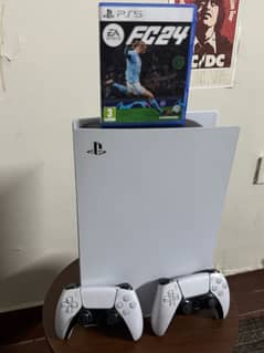 PS5 DISC EDITION + FC 24 + 2 Controllers