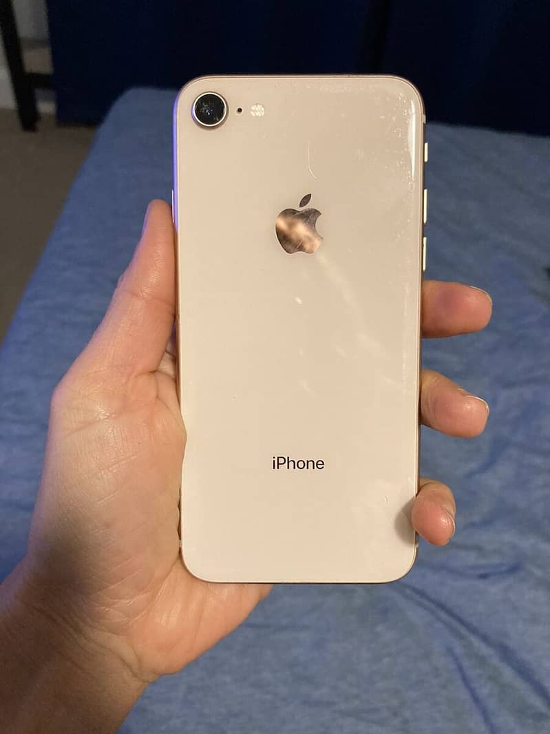 Iphone 8 - Original Panel with Finger And complete Saman (Dead Board) 0