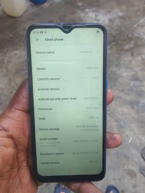 realme c2 mobile hain only 2gb 32gb mobile all ok hain 3