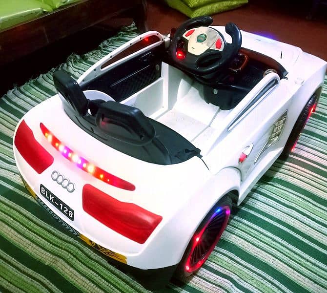 Audi Baby Kids car imported Electric Rechargeable All ok with remote 0