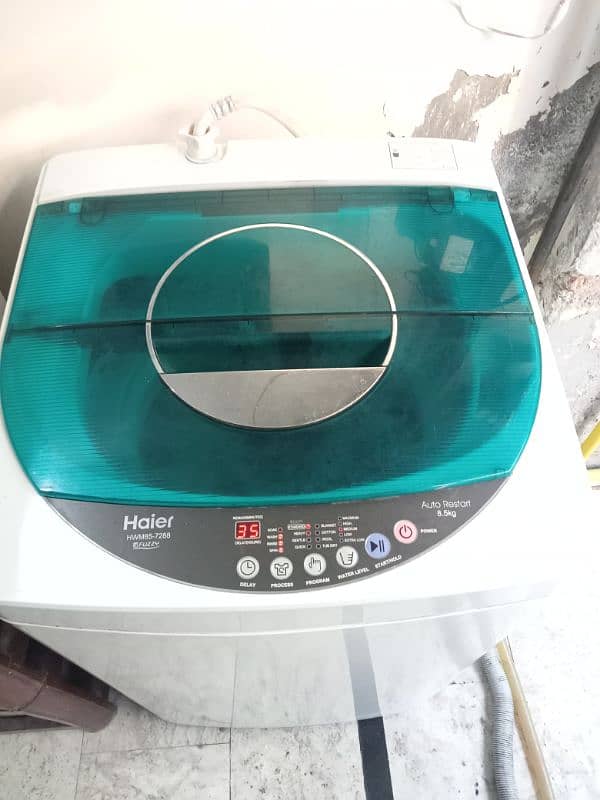 Haier Fully Automatic Washing Machine totally Genuine Condition 0