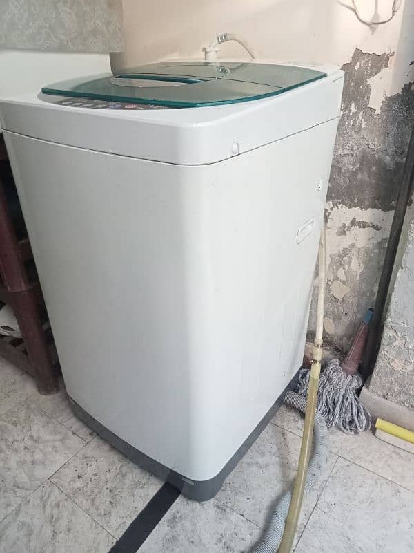 Haier Fully Automatic Washing Machine totally Genuine Condition 2