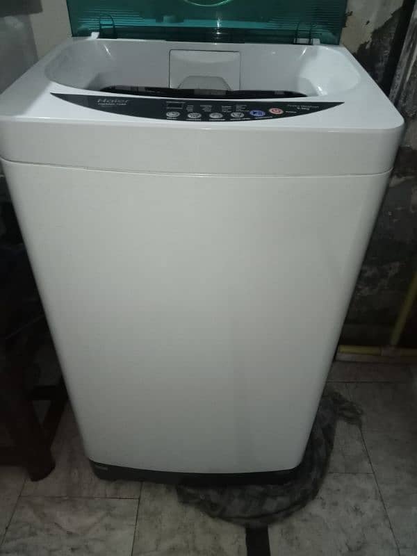 Haier Fully Automatic Washing Machine totally Genuine Condition 4