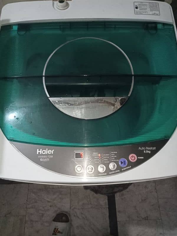 Haier Fully Automatic Washing Machine totally Genuine Condition 5