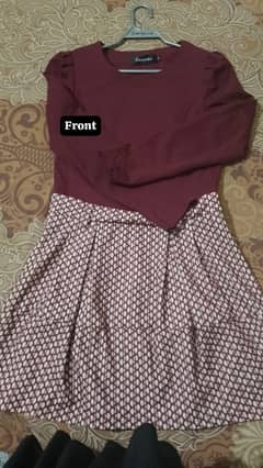 western style frock for girls.