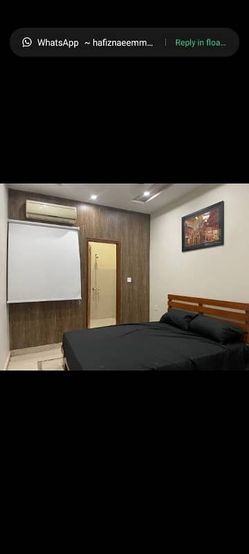 1 bed living fully furnished flat for rent near emporium mall and expo center block H3 2