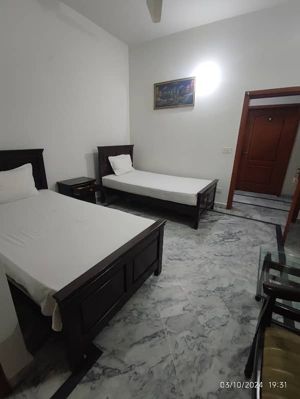 1 Bed Semi Furnished Apartment For Rent Near Shokat Khanum Hospital In Pia Suciety Near Wapda Goll Chakar 7