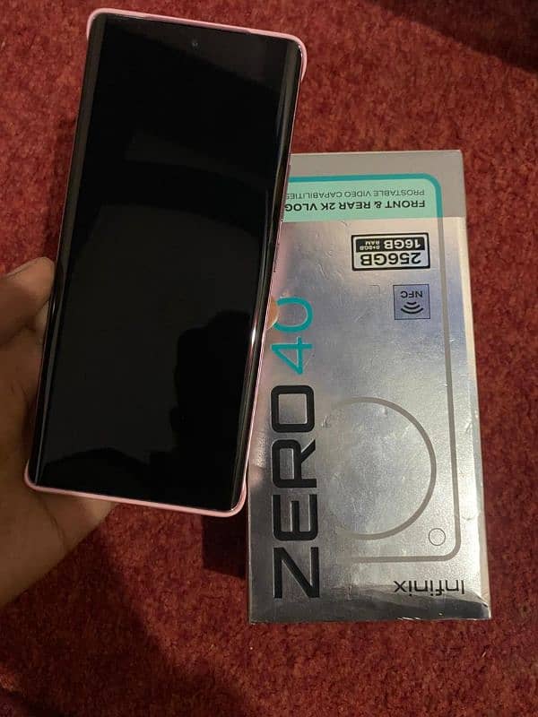 Infinix Zero 40 Only Box Opened 1