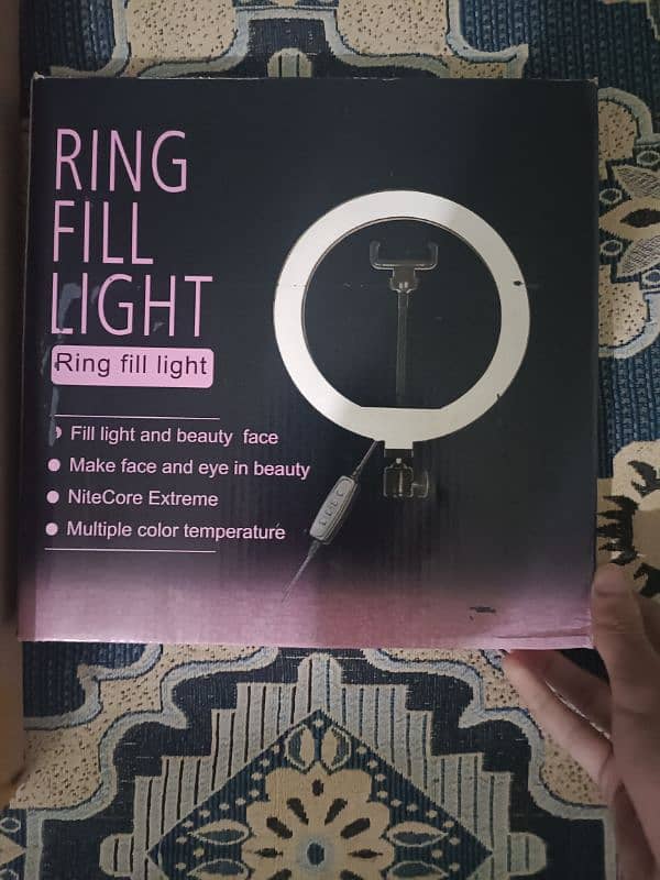 TikTok stand plus ring light new with box 3