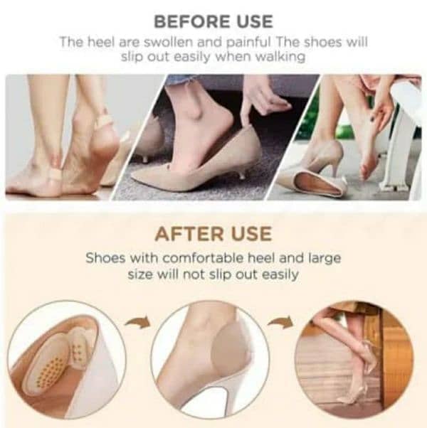 High heel pad woman insoles for shoes 6pcs sale 4