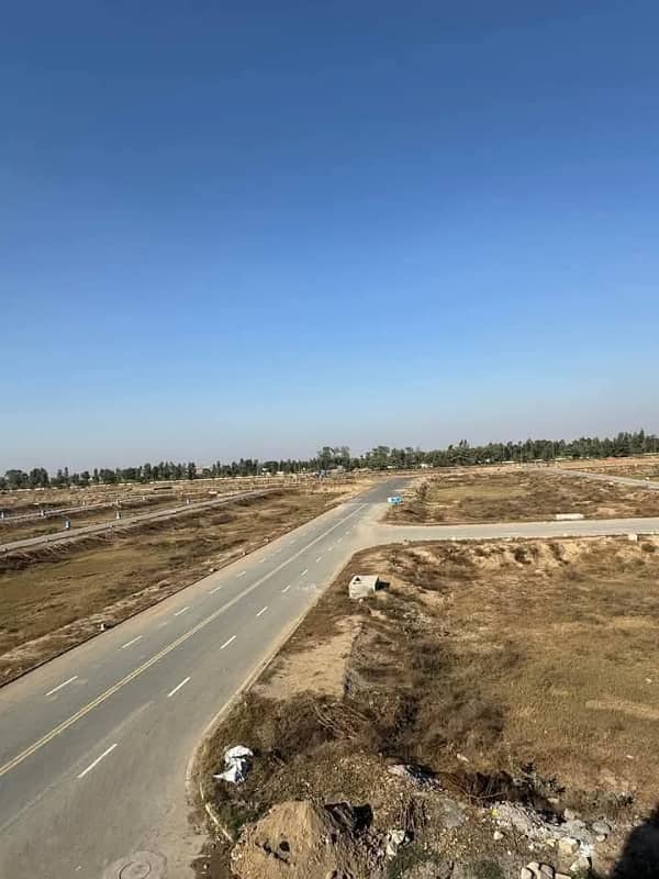 10 Marla plot for sale Ongroud Carpet Road Jinnah Sector LDA city LAHORE 3