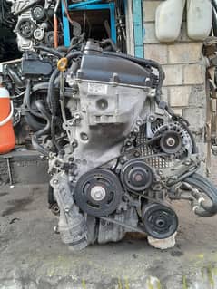 Toyota Vitz 1kr complete engine with CVT transmission.