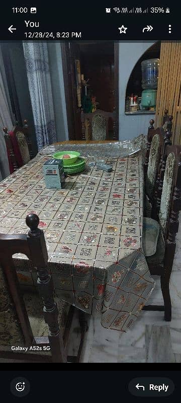 10 seater dining table for sale in reasonable price 3