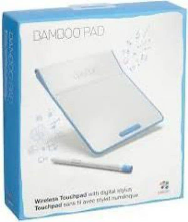 Wacom Bamboo Pad CTH300U Wireless Touchpad with Stylus 3