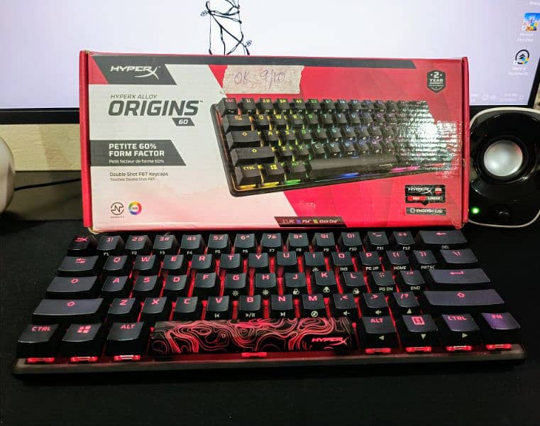 HyperX Alloy Origins60 keyboard & HyperX Pulsefire Dart Wireless mouse 1