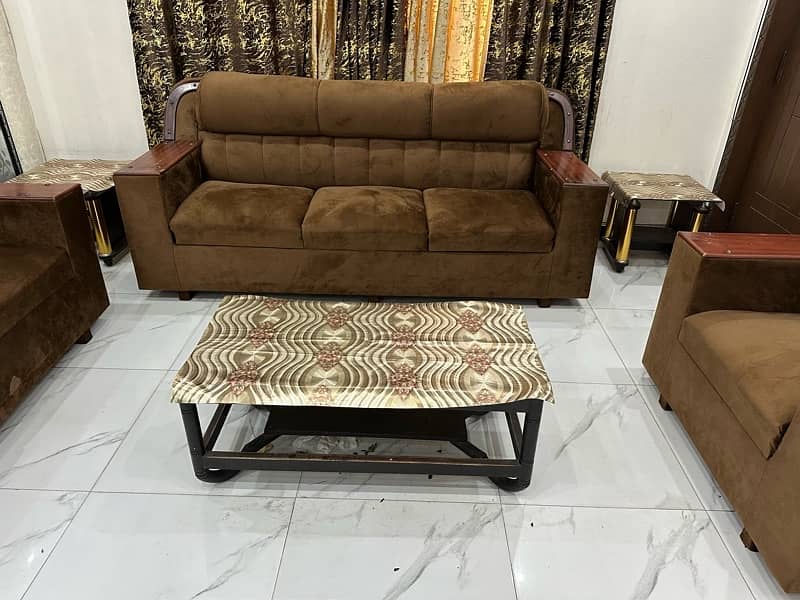 6 seater sofa set Perfect Condition 4