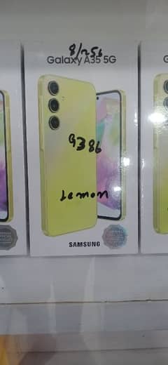 Samsung a35 5g new piece seal pack.