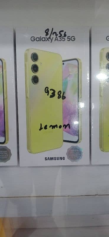 Samsung a35 5g new piece seal pack. 0