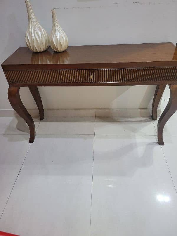 wooden console table 1