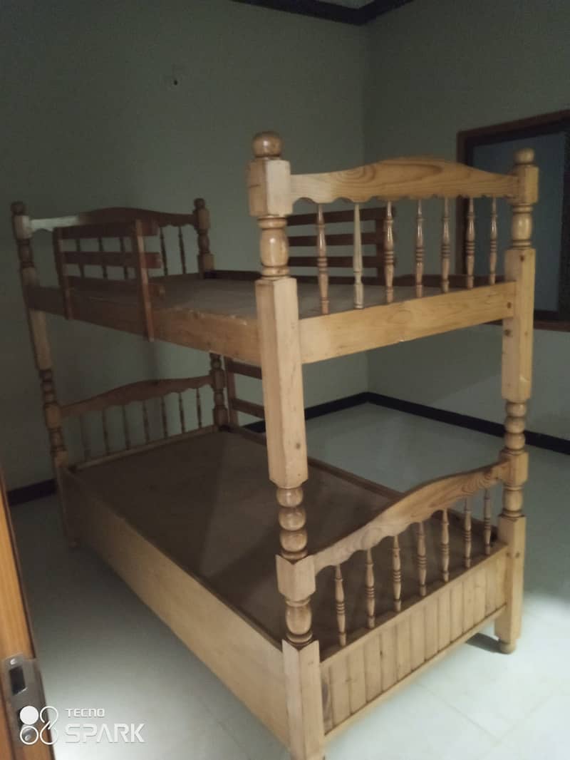 Bunker Bed Origional Oak Wood 1